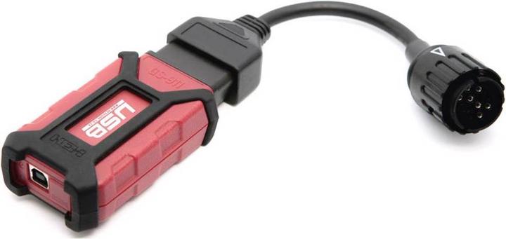 Image du produit Hex Adaptateur de diagnostic OBD II mâle 2 (EU4) à 10 broches