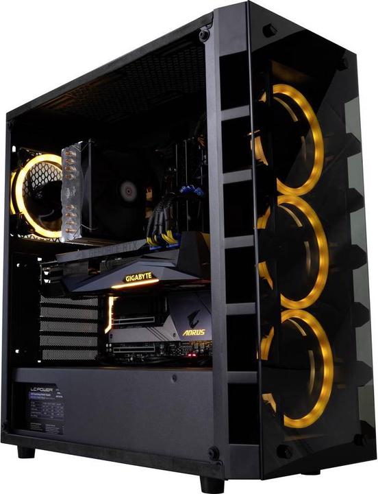 Actual product image LC-Power Gaming 709B Solar System X (mATX, Mini-ITX, ATX)