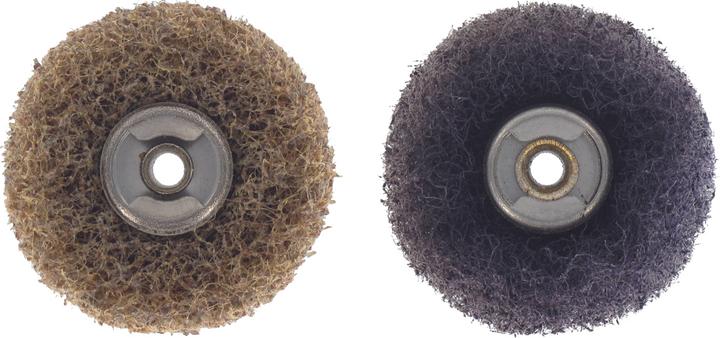 Produktbild Dremel Feinschleifscheiben grob/mittel Ø 25,0 mm, EZ SpeedClic kompatibel (2 Stück) (180)