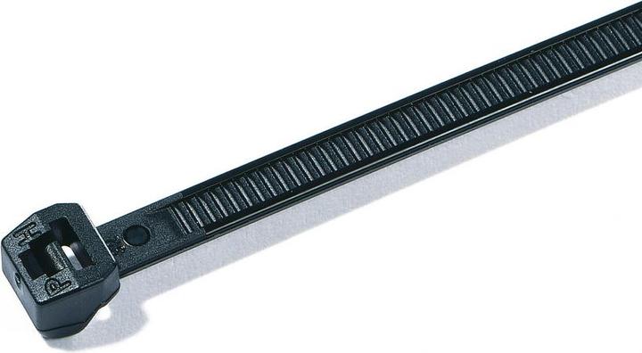 Image du produit HellermannTyton Collier de serrage 4,6x200mm noir (Serre-câbles en plastique, 200 mm, 100 pcs)