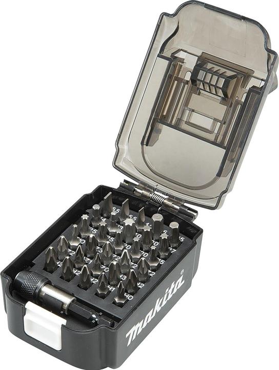 Actual product image Makita B-68317 Rotating bit set "Li-ion battery" 31 pcs. PH0, PH1, PH2, PH3, PZ0, PZ1, PZ2, PZ3, T10, T15 (PH2, PZ2, PH1, T10, PH0, T15, PZ1, PH3, PZ3, PZ0)