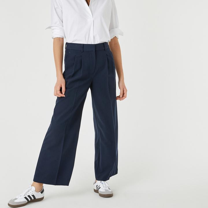 Immagine prodotto La Redoute Collections Pantaloni a pieghe larghe (Banda radio 38 (2600 MHz))