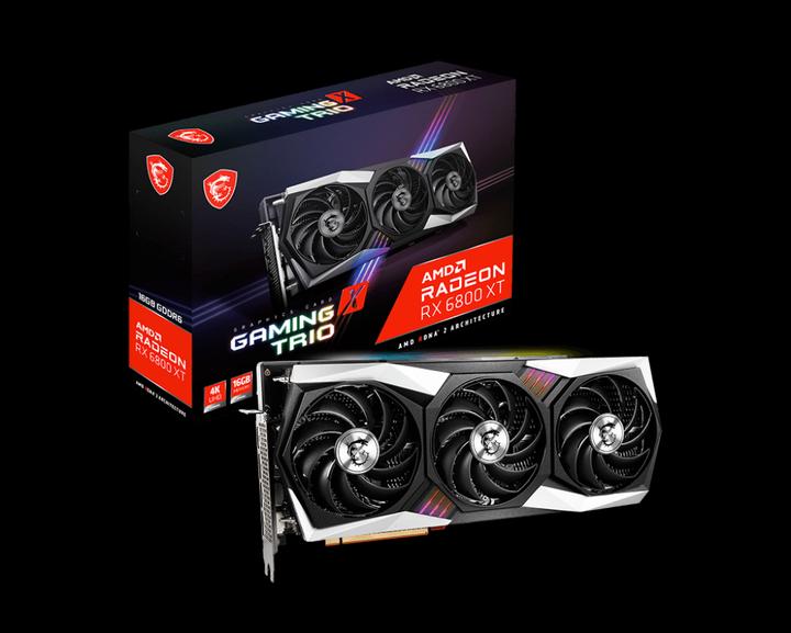 Immagine prodotto MSI Radeon RX 6800 XT GAMING X TRIO (16 GB)