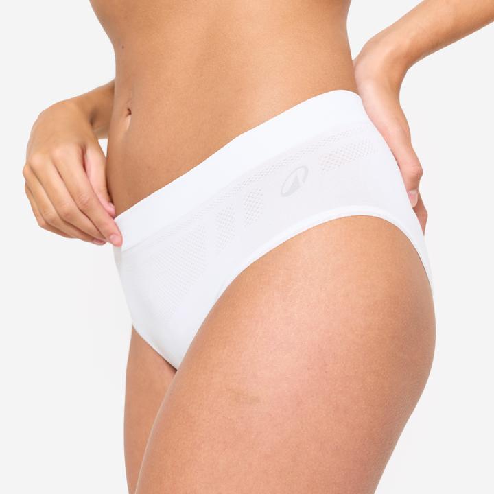 Image du produit Kalenji Lot de 3 culottes sans coutures Femme, Violet/Blanc/Bleu (M, L)