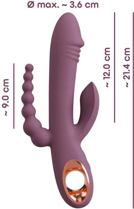 Productafbeelding You2Toys Slim Triple Plum