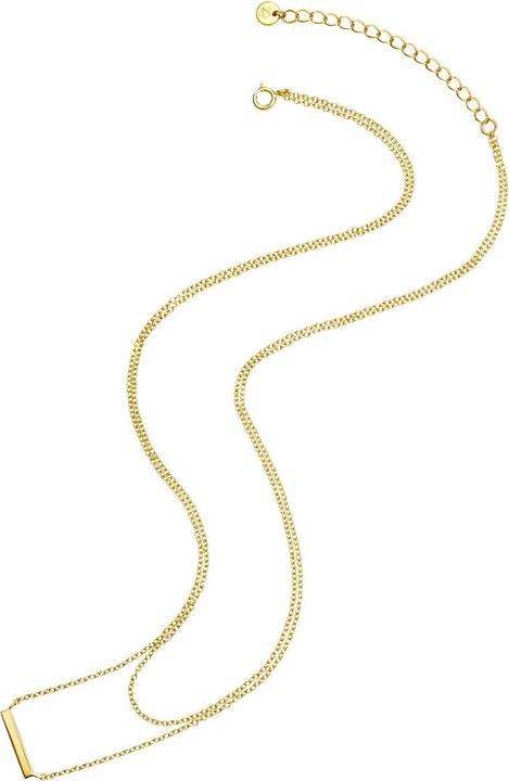 Immagine prodotto Glanzstücke München Catena da donna in argento giallo 42,0/36,0 cm + 5,0 cm di estensione - 29880 (Argento)