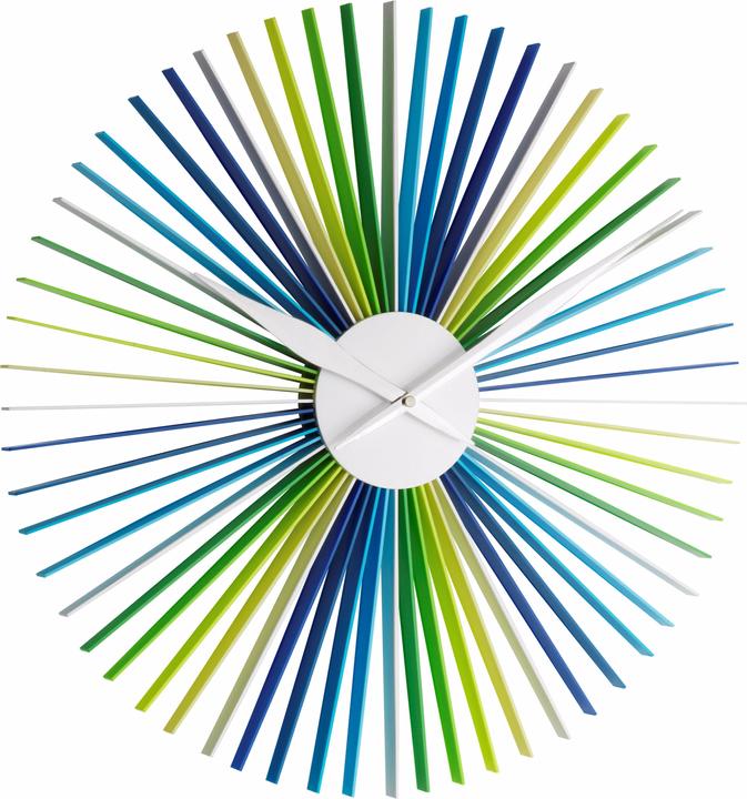 Blue, Green, White