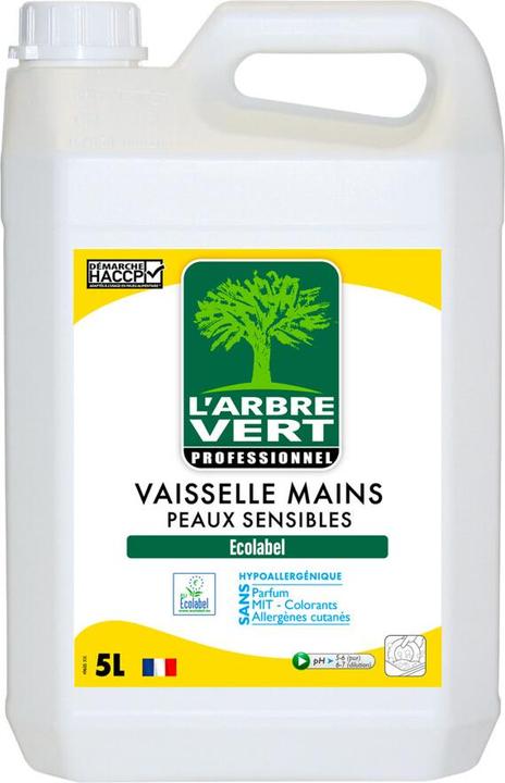 Produktbild L'arbre vert Öko Geschirr & Hände Empfindliche Haut Professionnel (Flüssig)