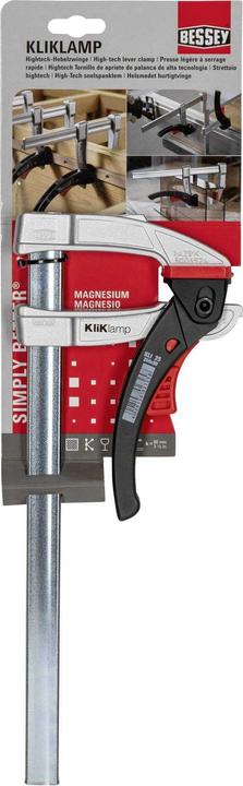 Image du produit Bessey Pince légère KLIKLAMP KLI25 de KLIKLAMP (250 mm)