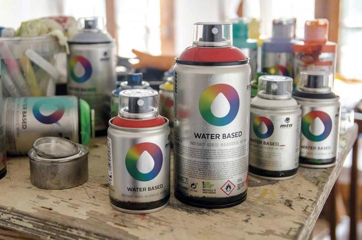 Produktbild Montana Colors Montana MTN Waterbased Spray Set 3-Pack (Weiss, Grau, Scharz, 0.30 l)