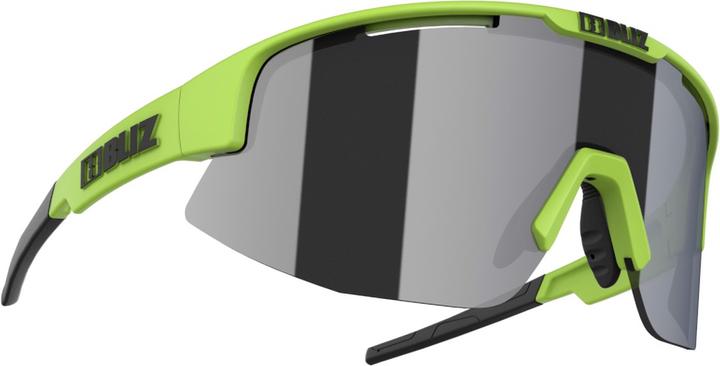 Bliz Matrix (Smoke Silver, Matt lime green, Smoke, smoke w silver mirror)
