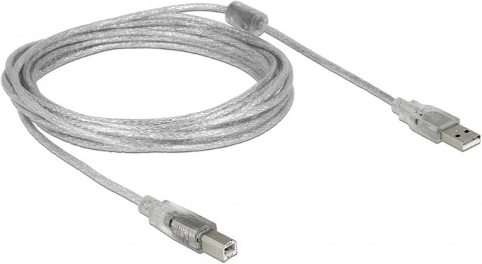 Actual product image Delock USB-A - USB-B (5 m, USB 2.0)