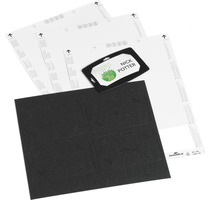 Produktbild Durable Namensschild aus Recycling-Papier