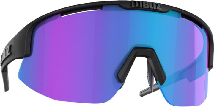 Actual product image Bliz Matrix Nano Optic Nordic Light (Matt Black, Violet w Blue Multi)