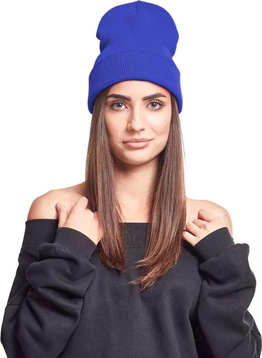Produktbild Yupoong Flexfit Wintermütze Beanie Strickmütze lang (One Size)