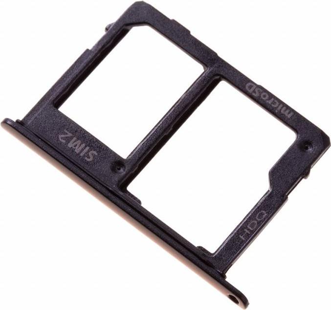 Produktbild Samsung Galaxy A6/A6 Plus 2018 Sim/SD Card Holder Black (Galaxy A6)