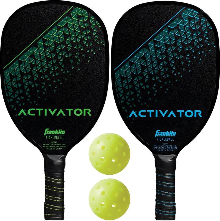 Actual product image Franklin Activator Pickleball Paddle and Ball Set