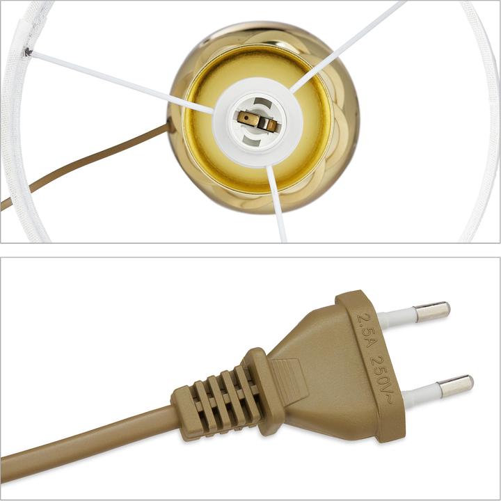 Image du produit Relaxdays Lampe de table (E14)