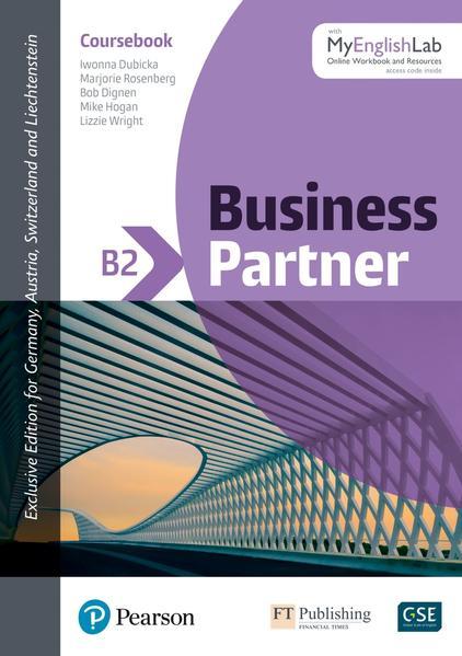Actual product image Business Partner B2 Coursebook with MyEnglishLab, Online Workbook and Resources (German)