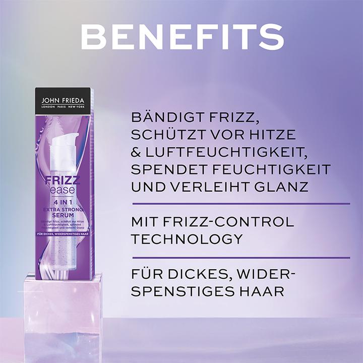 Immagine prodotto John Frieda Frizz Ease 4in1 extra strong Serum Wunder-Shot 10ml (10 ml)