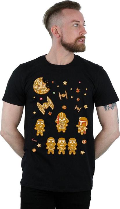 Immagine prodotto Star Wars Gingerbread Empire Maglietta Uomo (4XL)