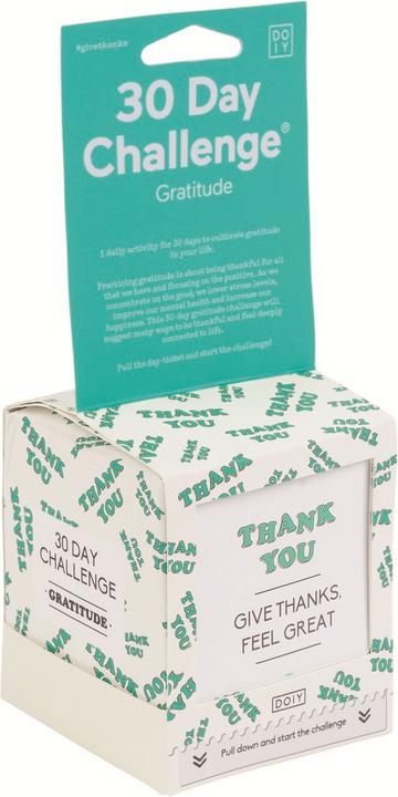 Produktbild Doiy 30 Days Challenge "Gratitude" - Challenge box (Englisch)