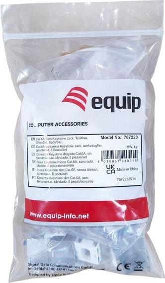 Image du produit equip Keystone Jack Cat. Werkzeugf. 8erSet (Module Keystone)