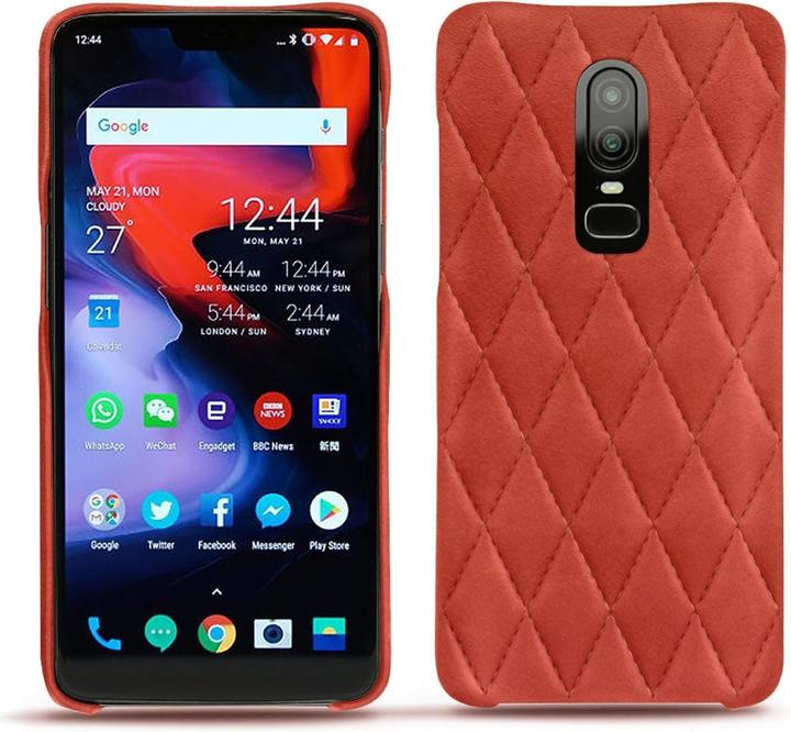Actual product image Noreve Leather cover (OnePlus 6)