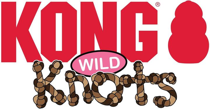 Actual product image KONG Wild Knots Fox (Plush toy dog)