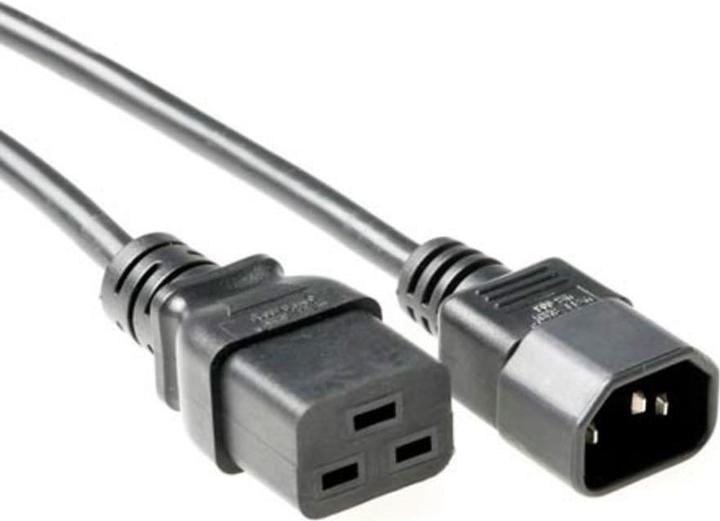 Image du produit Powercord C14 - C19 noir 0.5 m (0.50 m)