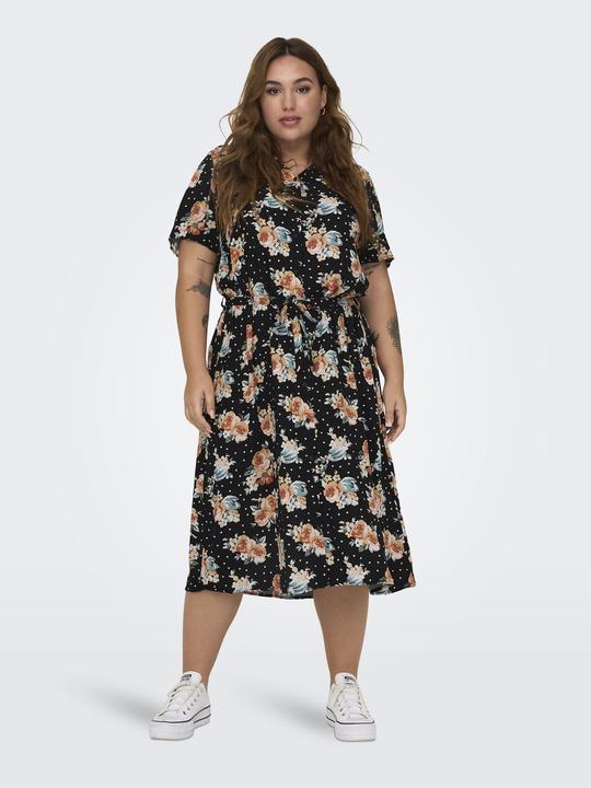 Actual product image Only CARCILLE-TUKZU Langes Kleid Hemdblusenkleid (44)