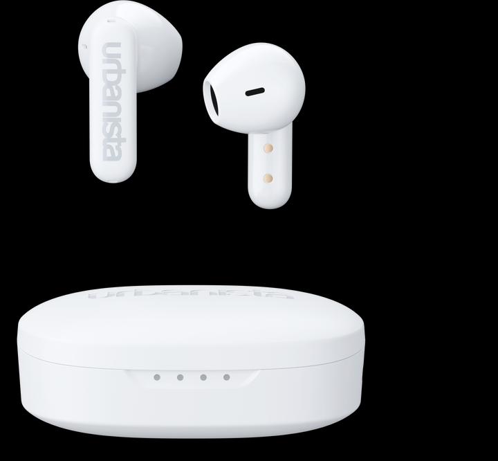Actual product image Urbanista Copenhagen Bluetooth True Wireless In-Ear Headphones Pure White (No noise cancelling, 32 h, Wireless)
