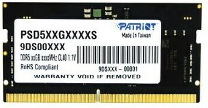 Actual product image Patriot SO-DIMM DDR4 32GB 3200MHz Bulk Hynix Chip (1 x 32GB, 3200 MHz, DDR4-RAM, SO-DIMM)