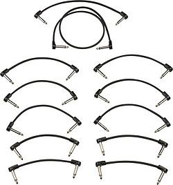 Actual product image Fender Blockchain Patch Cable Kit zwart medium 12-delig