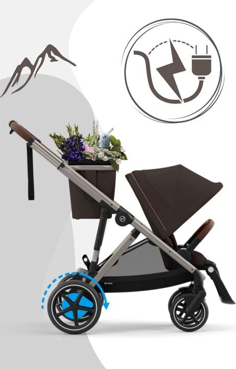 Immagine prodotto Cybex e-Gazelle S Kinderwagen mit E-Antrieb
