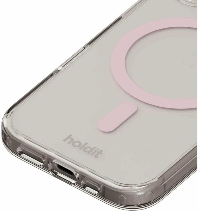Immagine prodotto Holdit Custodia MagSafe per iPhone 16 rosa/trasparente (Apple iPhone 16)