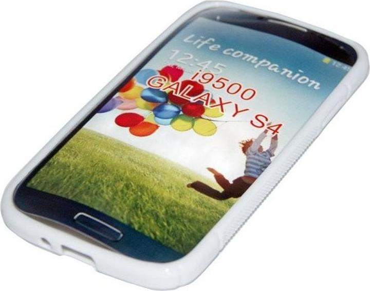 Produktbild König Design Silicon Case (S Curve) Samsung I9500 Galaxy S4 white (Apple iPhone 3G, Apple iPhone 3GS)