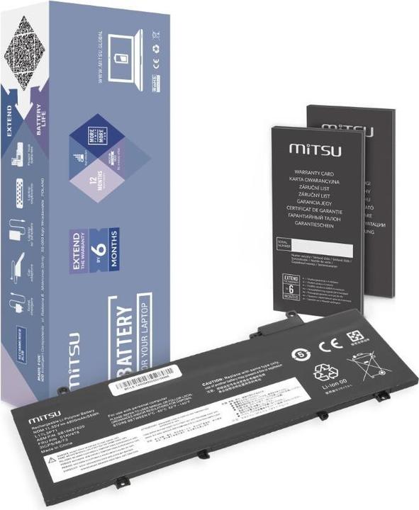 Produktbild Lenovo Thinkpad T470S l17L3P71 01AV478 (3 Zellen, 4800 mAh)