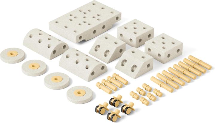 Produktbild Modu Dreamer-Set - XXL Bauset Balance-Spielzeug, Rutscher, Wippe