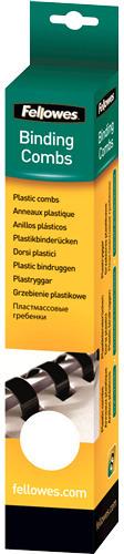Produktbild Fellowes Plastikbinderücken A4 100 Stk. - 8 mm, weiss