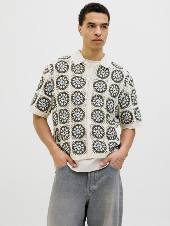 Produktbild Jack & Jones Jorcartagena Crochet Knit Polo (XL)