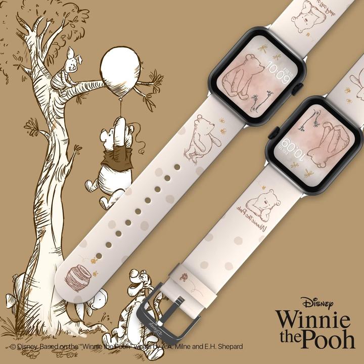 Actual product image Moby Fox Winnie the Pooh bracelet pour smartwatch Sweet Honey (Silicone)