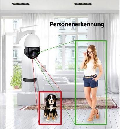 Produktbild 7links PTZ-IP-Überwachungskamera (2560 x 1440 Pixels)