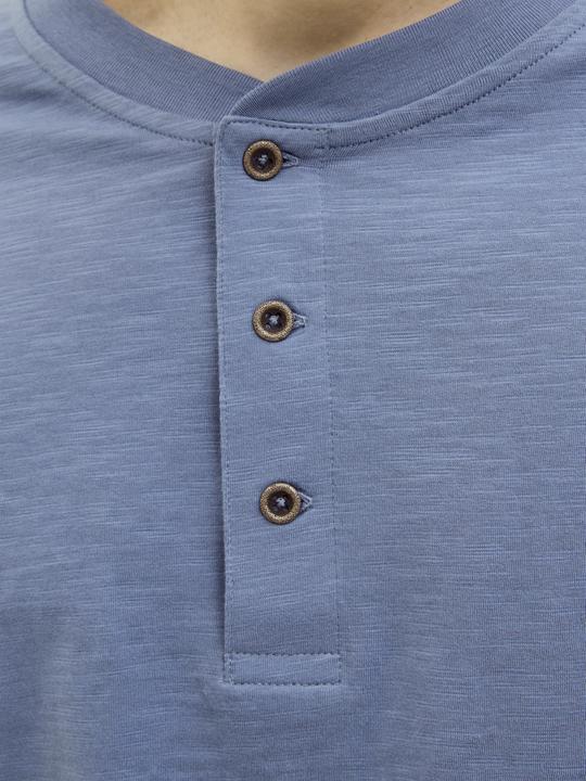 Immagine prodotto Jack & Jones Maglietta con colletto mandarino a tinta unita (L)