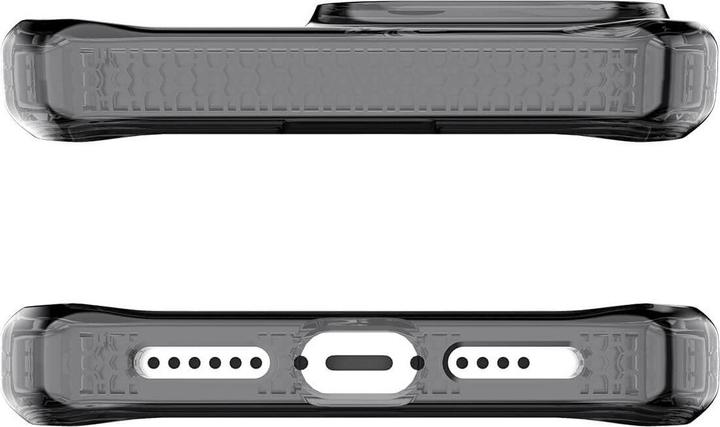 Actual product image Itskins Drop-Protection Cover HYBRID CLEAR black and transparent (Apple iPhone 14 Plus)