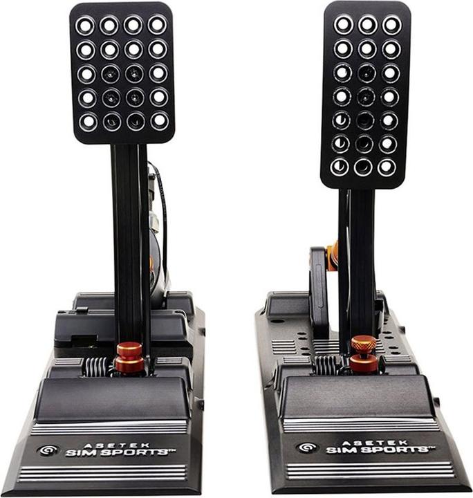 Actual product image Asetek Invicta S Sim Racing accelerator and brake pedal (PC)
