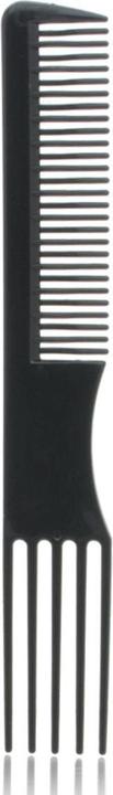 Caso Eurostil Curvado Peine Negro Negro 19cm 1un