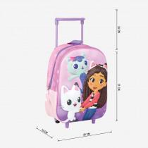 Immagine prodotto Gabby's Dollhouse zaino trolley per bambini 3d