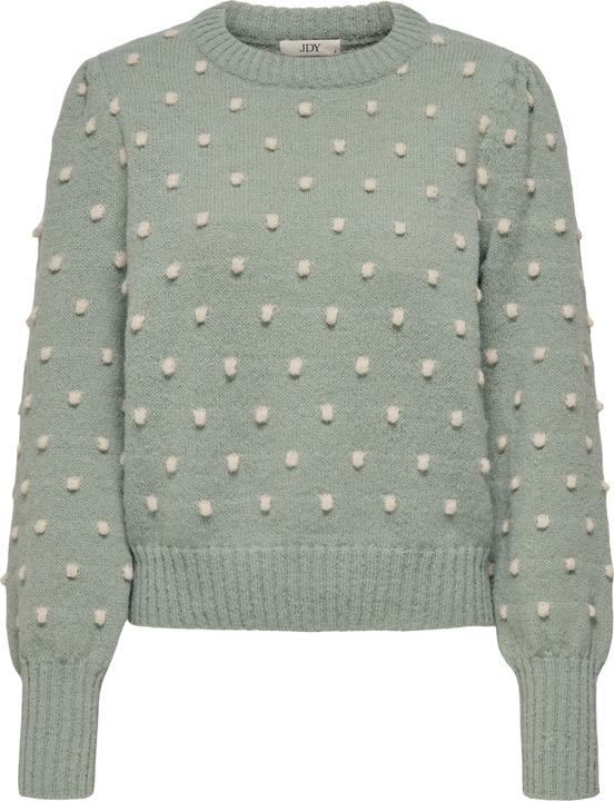 Actual product image JdY Regular fit High neck Long cuffs Puff sleeves Pullover Knitted jumper (XXL)