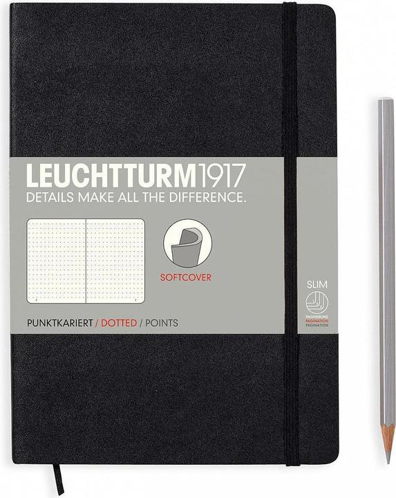 Actual product image Leuchtturm1917 Notebook (A5, Dotted, Soft cover)